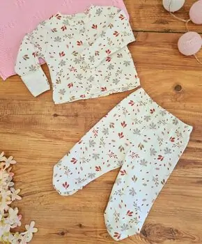 Beautiful Leaves Clothes Set საბავშვო ტანსაცმლის ნაკრები