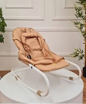 Baby Bouncer Star Beige საბავშვო  შეზლონგი, 6 image