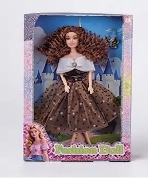 Doll With Curly Hair - სათამაშო თოჯინა, 2 image