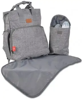 Cangaroo-ს დედის ჩანთა Backpack Lydia Dark Grey