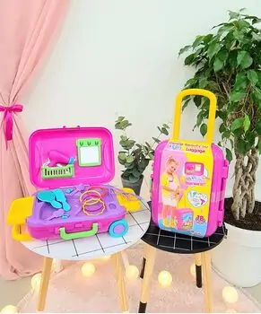 Dede 03485 CANDY&KEN BEAUTY SET LUGGAGE საბავშვო ტრილიაჟი