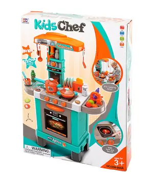 My Kitchen Set Blue - სათამაშო სამზარეულო, 3 image