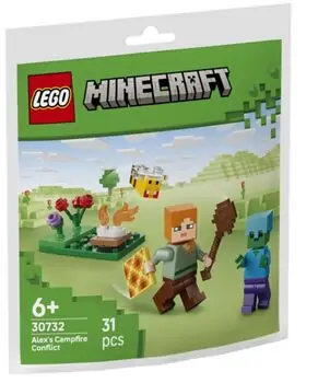 Lego Minecraft 30732 Alex's Campfire Conflict