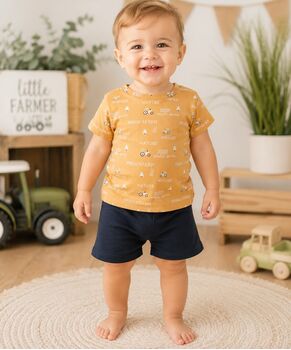 Fresh Farm 2 In 1 Set Beige - საბავშვო ორეული
