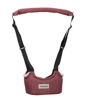KikkaBoo-ს სატარებელი ქამარი Walking harness Siya Dark Red	