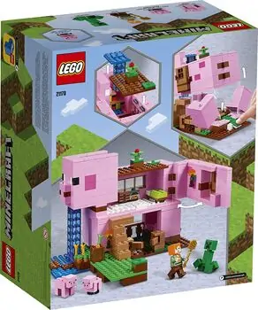 Lego Minecraft 21170 The Pig House, 2 image