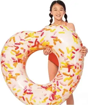 Intex 56253 Sprinkle Donut Heart Tube გასაბერი რგოლი, 7 image