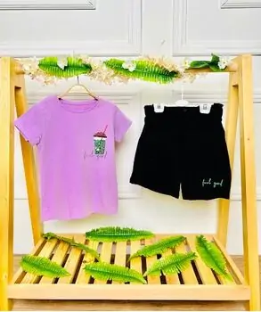 Feel Good 2 In 1 Set Purple საბავშვო ორეული