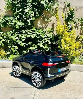 BMW X7 Black - საბავშვო ელექტრო მანქანა, 3 image