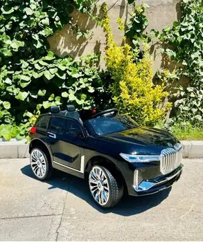 BMW X7 Black - საბავშვო ელექტრო მანქანა