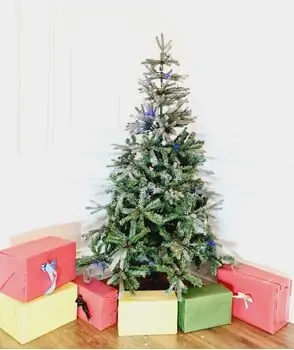Chistmas Tree With Berries საახალწლო ნაძვის ხე შერეული წიწვებით და კენკრით 180 სმ (OT643)
