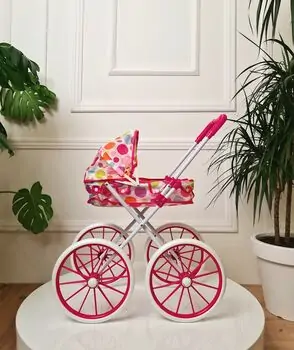 Vintage Stroller For Kids - ვინტაჟური სათამაშო ეტლი