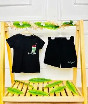 Feel Good 2 In 1 Set Black საბავშვო ორეული