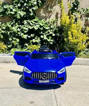 Mercedes-Benz GLA Blue - ელექტრო მანქანა კაუჩუკის საბურავებით, 4 image
