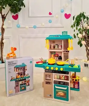 Fun Kitchen Set - ფუნქციური სათამაშო სამზარეულო