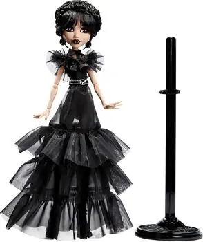 Monster High Rave’N Dance Wednesday Doll - ვენსდეის სათამაშო თოჯინა, 2 image