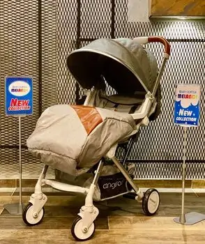 Cangaroo Mini Grey საბავშვო ეტლი, 6 image
