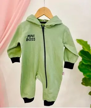Mini Boss Romper 6034 Green რომპერი, 3 image