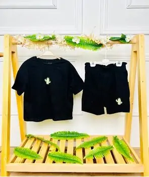 Cactus 2 In 1 Set Black საბავშვო ორეული