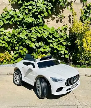 Mercedes-Benz GLA White - ელექტრო მანქანა კაუჩუკის საბურავებით