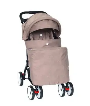 KikkaBoo Airy Beige 2in1 საბავშვო ეტლის კომპლექტი, 2 image