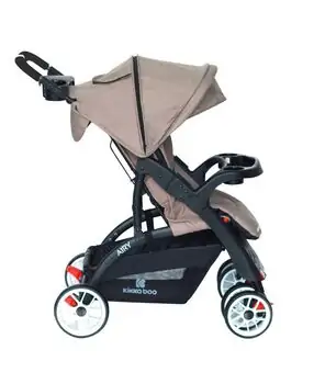 KikkaBoo Airy Beige 2in1 საბავშვო ეტლის კომპლექტი, 4 image