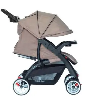 KikkaBoo Airy Beige 2in1 საბავშვო ეტლის კომპლექტი, 5 image