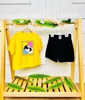 Where Is Bamboo  2 In 1 Set Yellow საბავშვო ორეული