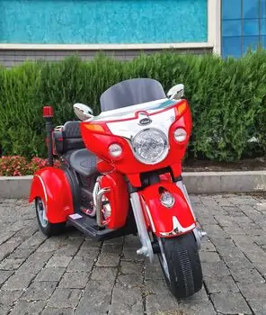 Electric Motorcycle Red - ელექტრო მოტოციკლი