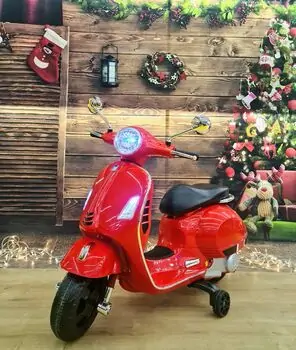 Moped For Kids Red - ელექტრო მოპედი