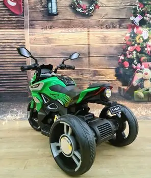 Modern Motorcycle Green - ელექტრო მოტოციკლი, 3 image