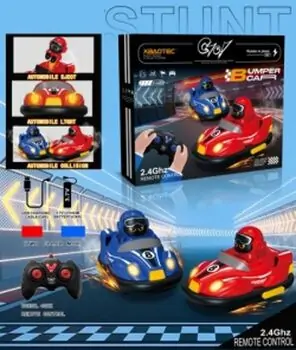Remote Control Bumper Car With Light And Sound -  სათამაშო დისტანციური მანქანა განათებით და ხმოვანი ფუნქციით, 9 image