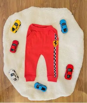 Puan Baby Ferrari Style 441 Red ჩვილის შარვალი