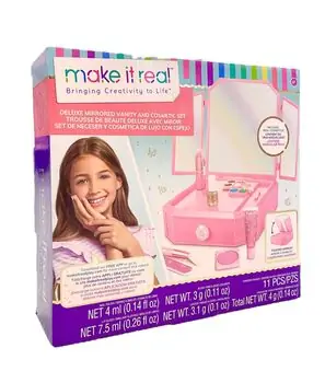 Make It Real 2531MR DELUXE MIRRORED VANITY & COSMETIC SET საბავშვო მაკიაჟის ნაკრები