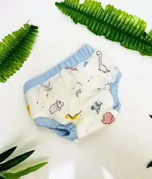 Bebekevi Nylon Panties Blue საბავშვო წყალგაუმტარი ტრუსი
