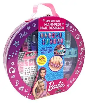 Cra-Z-Art Barbie Sparkling Mani-Pedi Designer საბავშვო ლაქის ნაკრები, 3 image