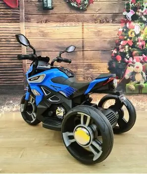Modern Motorcycle Blue - ელექტრო მოტოციკლი, 3 image