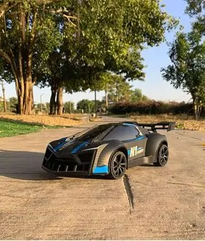 N 1 Fog Stream Car With Light Blue - სათამაშო დისტანციური მანქანა ორთქლის და განათების ფუნქციით, 3 image