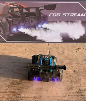 N 1 Fog Stream Car With Light Red - სათამაშო დისტანციური მანქანა ორთქლის და განათების ფუნქციით, 2 image