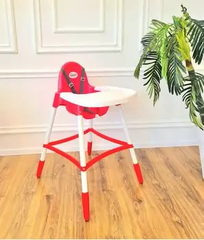 Pilsan Star High chair Red საკვები სკამ-მაგიდა 07 570, 3 image