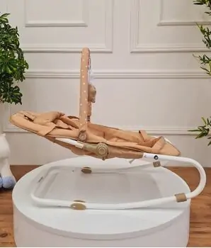 Baby Bouncer Star Beige საბავშვო  შეზლონგი, 3 image