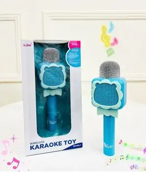 Wireless Karaoke Toy Blue - სათამაშო კარაოკე