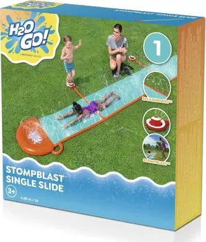 Bestway 52718 StompBlast Single Slide - საცურაო სასრიალო ლეიბი, 17 image