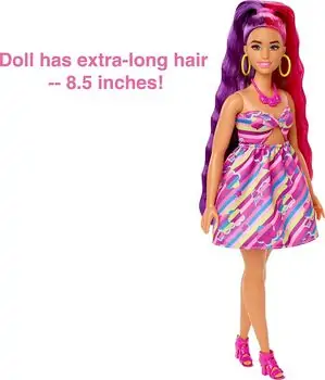Barbie Dolls with Long Gorgeous Hair MTL-HCM89 ბარბის თოჯინა აქსესუარებით, 3 image