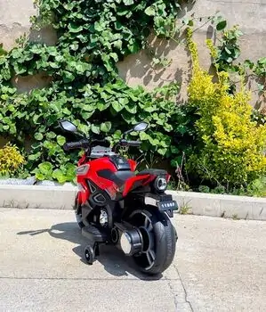 Electric Motor BO Houston Red - ელექტრო მოტოციკლი, 4 image