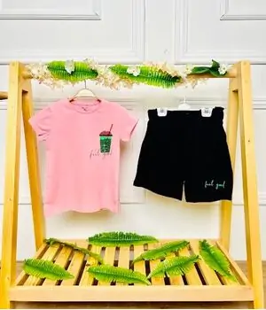 Feel Good 2 In 1 Set Pink საბავშვო ორეული