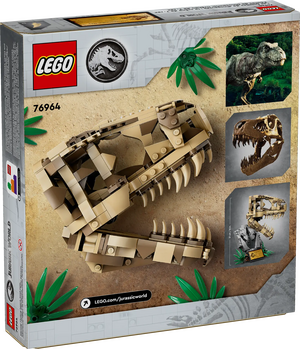 Lego Jurassic World 76964 Dinosaur Fossils: T. rex Skull, 6 image