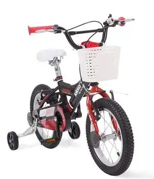 KikkaBoo-ს საბავშვო ველოსიპედი Bicycle 14" Colorado Red-Black