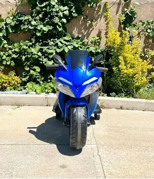 Motorcycle R6 Challenger Blue - ელექტრო მოტოციკლი, 3 image