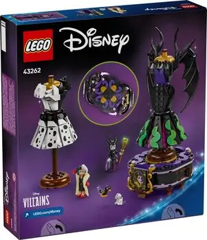 Lego Disney 43262 Maleficent's and Cruella De Vil's Dresses, 6 image